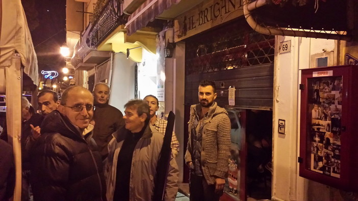 Sanremo: anche gli esercenti di via Nino Bixio abbassano le saracinesche in segno di protesta