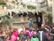 Ventimiglia: una scolaresca ha visitato il presepio nella Chiesa di Madonna di Loreto a Roverino
