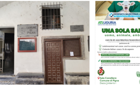 Informazione a prevenzione a Pigna con l'incontro "Una sola salute: uomo, animale, ambiente"