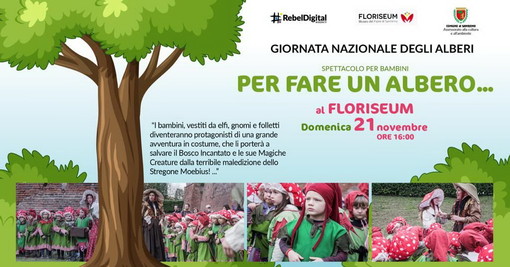 Per la ‘Giornata Nazionale degli Alberi’: magia, divertimento e tanta avventura al Floriseum
