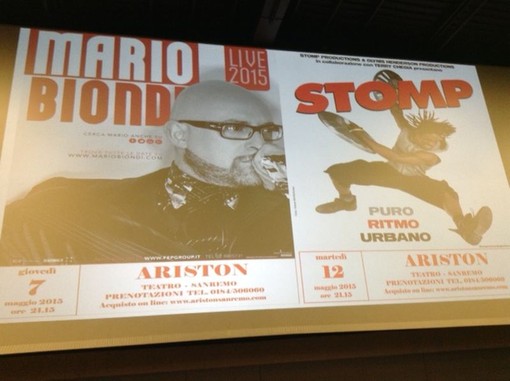 Sanremo: presentata questa mattina la prima europea del tour degli 'Stomp', il 12 maggio al Teatro Ariston