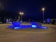 Giornata mondiale della consapevolezza sull'autismo, la rotonda del ponte dell’Amicizia a Camporosso si illumina di blu (Foto)