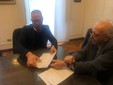 Da sinistra, Vincenzo Giacovelli ed il dott. Maurizio Gatto