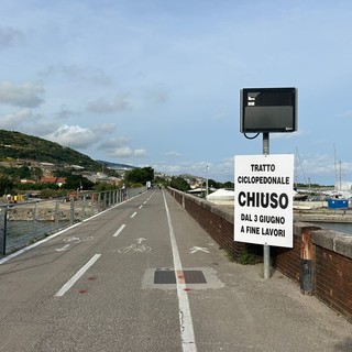 Ponte sull’Argentina, nuovo capitolo della saga: da oggi richiude la ciclopedonale tra Taggia e Riva Ligure