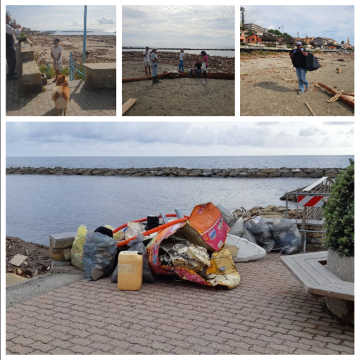 Santo Stefano al mare: tanti volontari per la prima giornata ecologica organizzata dall'amministrazione comunale (FOTO)