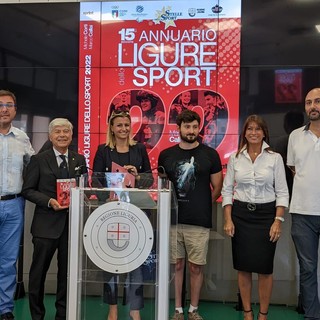 Presentato l’Annuario Ligure dello Sport 2022. Numeri e storie dello Sport in Liguria nella 15° edizione (video) Presentato l’Annuario Ligure dello Sport 2022. Numeri e storie dello Sport in Liguria nella 15° edizione (video)