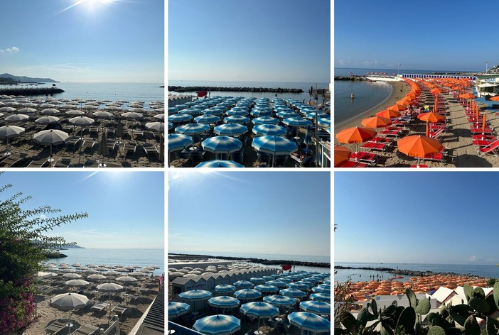 Sanremo, balneari disuniti nella protesta: la maggior parte dei lidi ha tenuto gli ombrelloni aperti alle 9 (Foto e video) Sanremo, balneari disuniti nella protesta: la maggior parte dei lidi ha tenuto gli ombrelloni aperti alle 9 (Foto e video)