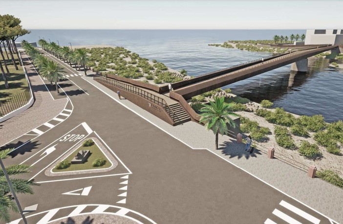 Ventimiglia, progetto della passerella: la Soprintendenza esprime parere favorevole (Foto)