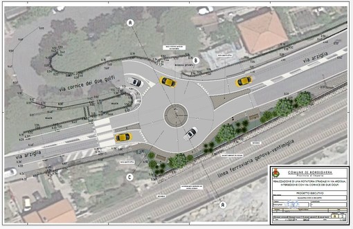 Bordighera, nuova rotatoria in via Arziglia: approvato il progetto esecutivo