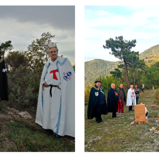 Perinaldo inaugura pietre templari in memoria dei Gran Maestri (Foto)