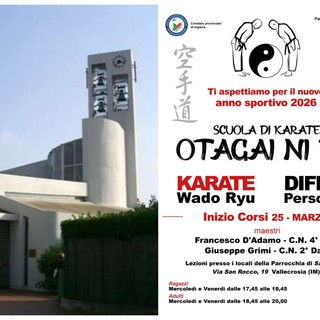 Vallecrosia, corsi di karate wado ryu e difesa personale a San Rocco