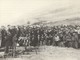 Partigiani durante una S.Messa a Pian Rosso (Viozene)