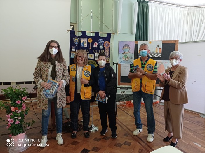 Successo per il concorso "Un poster per la pace" organizzato da Lions Club 'Sanremo Matutia' (foto)