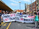 Ventimiglia: partito il corteo dei manifestanti, la città è sorvegliata da centinaia gli agenti Ventimiglia: partito il corteo dei manifestanti, la città è sorvegliata da centinaia gli agenti