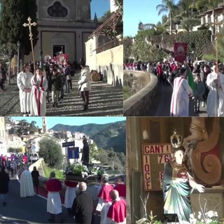 Da Borghetto San Nicolò a Vallebona in processione con la Madonna miracolosa di Taggia (Foto e video)