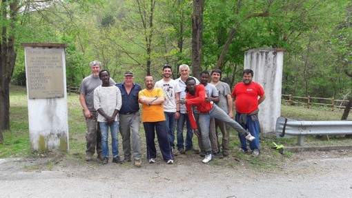 Molini di Triora: migranti ed amministrazione insieme per dare nuova vita a Parco Fognini