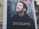 Sanremo: foto manifesti di Diodato scattata al Glam Restaurant, la soddisfazione dei proprietari