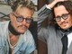 Sanremo: Alexander Piccone, il "sosia" di Johnny Depp, arriva di fronte all'Ariston con la moto Perla Nera Sanremo: Alexander Piccone, il "sosia" di Johnny Depp, arriva di fronte all'Ariston con la moto Perla Nera