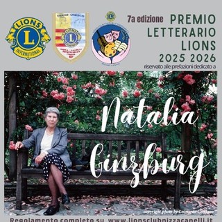 Domani 17 maggio presentazione del Premio Letterario Lions 2025 dedicato a Natalia Ginzburg