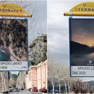 Ventimiglia, fermate degli autobus: al via il posizionamento delle nuove paline (Foto)