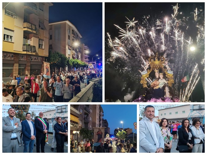 Santa messa, processione e fuochi d'artificio: Vallecrosia al Mare festeggia Maria Ausiliatrice (Foto e video) Santa messa, processione e fuochi d'artificio: Vallecrosia al Mare festeggia Maria Ausiliatrice (Foto e video)