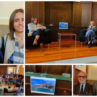 Imperia, presentata 'Rinascita Sociale'. La presidente Modaffari: "Pronti a scendere in campo al fianco di Ivan Bracco" (foto e video) Imperia, presentata 'Rinascita Sociale'. La presidente Modaffari: "Pronti a scendere in campo al fianco di Ivan Bracco" (foto e video)