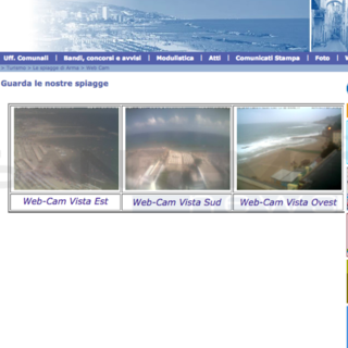 Le spiagge di Arma di Taggia irriconoscibili nelle webcam del Comune. Conio: “Situazione irrisolta che abbiamo ereditato”