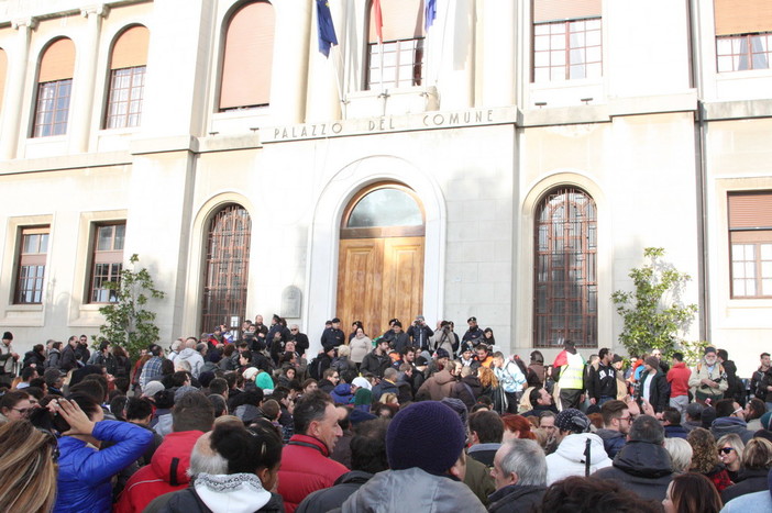 Imperia: processo ai 'forconi', ieri nuova udienza, visionato il filmato della presunta aggressione a un dirigente della questura Imperia: processo ai 'forconi', ieri nuova udienza, visionato il filmato della presunta aggressione a un dirigente della questura