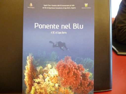 Imperia: Presentato il libro " Ponente nel blu" curato dalla dott.ssa Monica Previati