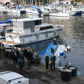 Bordighera: non è ancora terminato il lavoro di visione delle telecamere del porto, attesa per i motivi dell'affondamento del 'Teresa I'