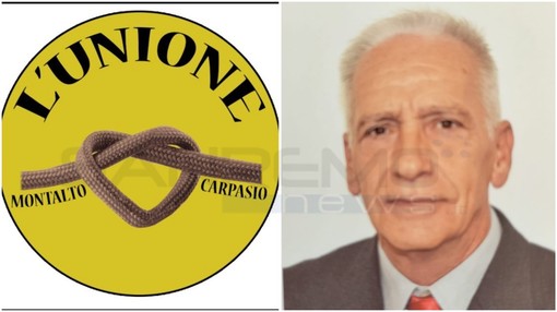 Elezioni a Montalto Carpasio: c'è anche 'L'unione' di Angelo Canobbio, "Appoggio a Bianchi, un occhio in più nella comunità"