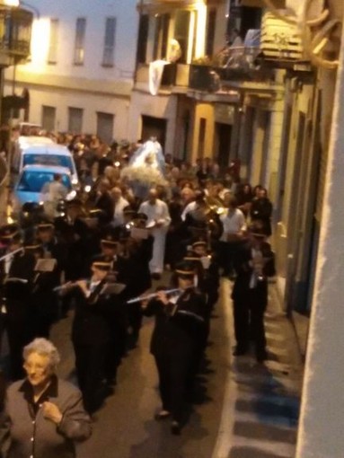 Sanremo: grande partecipazione alla Processione della Madonnina dei Costiglioli