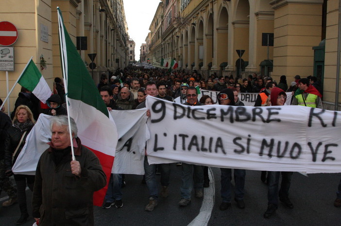 Imperia: domani nuove iniziative del "Coordinamento 9 dicembre" che prende le distanze da chi ha bloccato i trasporti e le strade