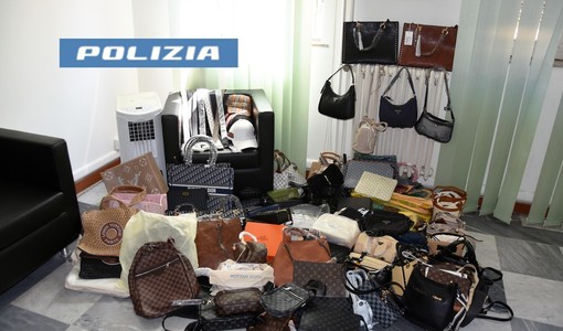 Ventimiglia, maxi operazione interforze al mercato settimanale. Sequestrati 344 capi e accessori di lusso contraffatti