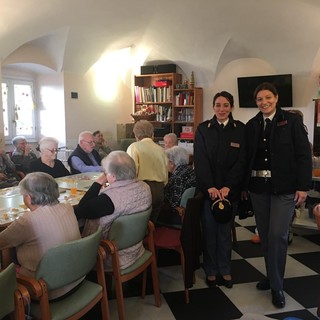 Imperia: la Polizia fa visita agli ospiti della casa di riposo Betlemme, il Questore "Esserci sempre è lo spirito della nostra missione"