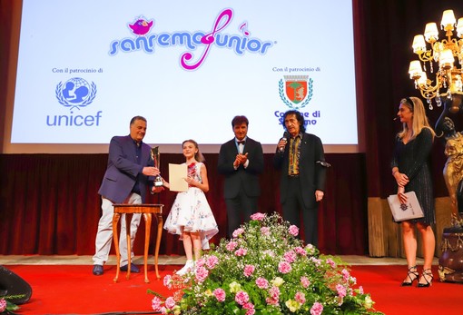 Ancora un successo per 'Sanremo Junior': all'Ariston approda l'undicenne veneta Agnese Di Maggio vincitrice anche del 'Grand Prix'