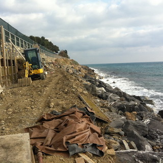 Cipressa: proseguono i lavori di messa in sicurezza da parte di Area 24