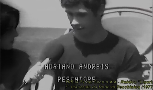 "Camogli, il delfino nella rete” il video girato nel 1978 da Roberto Pecchinino