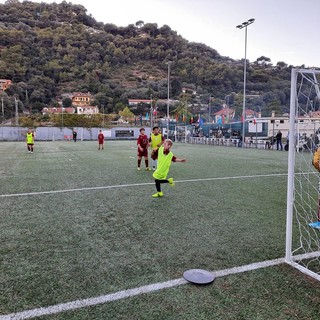Calcio, amichevole equilibrata tra i 2011 della Vallecrosia Academy e il Ventimiglia (foto)