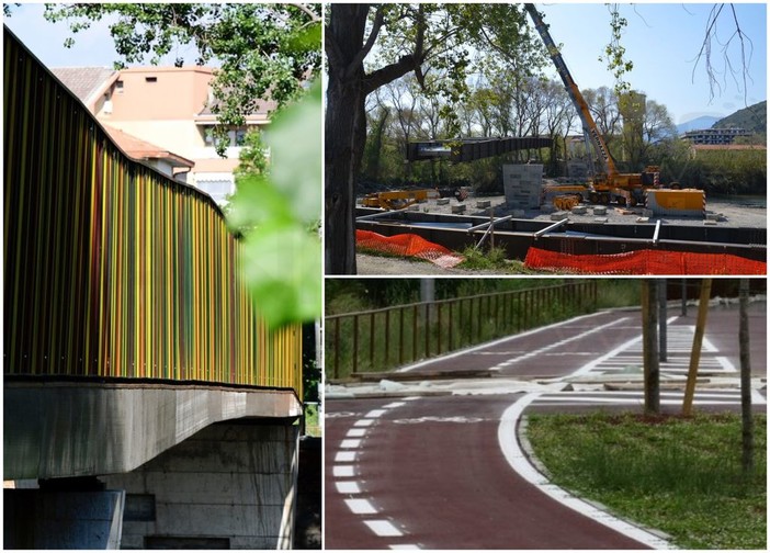 Ventimiglia: passerella sul Nervia, il prossimo 19 luglio l’inaugurazione con una biciclettata da via Lamboglia a Camporosso