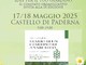 Al Castello di Paderna (PC) sabato 17 maggio un ricordo di Libereso in un week end dove cura del paesaggio e riflessione ambientale fioriscono insieme.