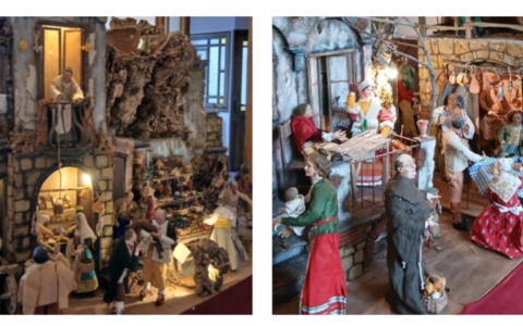 Bordighera, tradizione e simbologia: nell'ex seminario un presepe napoletano del '700 (Foto)