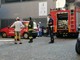 Sanremo, intervento dei vigili del fuoco al Palafiori. Principio di incendio nel vano ascensore. Nessun intossicato o ferito (Foto)