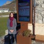 Il sindaco di Pietraporzio Sabrina Rocchia