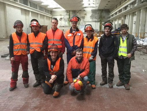 Gli allievi della Scuola Forestale di Ormea conseguono il patentino europeo della motosega