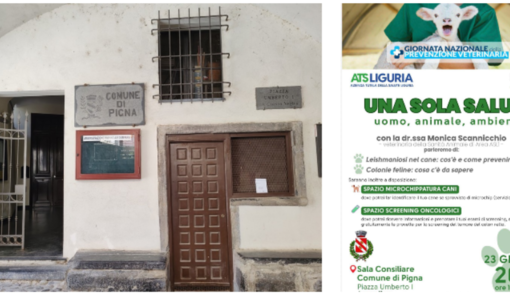 Informazione a prevenzione a Pigna con l'incontro "Una sola salute: uomo, animale, ambiente"