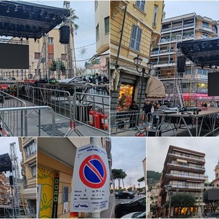 Ventimiglia, tutto pronto in via Ruffini per il Capodanno in piazza (Foto) Ventimiglia, tutto pronto in via Ruffini per il Capodanno in piazza (Foto)