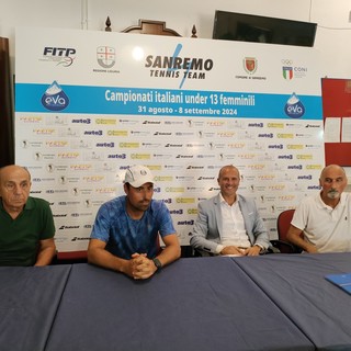 Sanremo: campionati nazionali under 13 di tennis femminile, Matteo Civarolo "Evento fortemente voluto" (Foto e video)