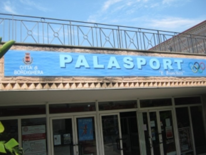Il Palasport di Bordighera rimesso a nuovo: ecco 250 mila euro per adeguamento tecnologico e messa a norma