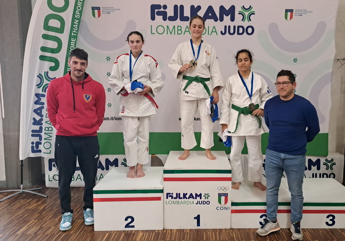 Ludovica Pesce del Budo Sanremo conquista l'oro al Trofeo Italia Judo Ludovica Pesce del Budo Sanremo conquista l'oro al Trofeo Italia Judo